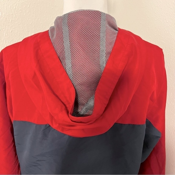 Old Navy Vintage Boys 1/4 Zip Pullover Rain Jacket Windbreaker XL (Men Small)EUC - Picture 5 of 13